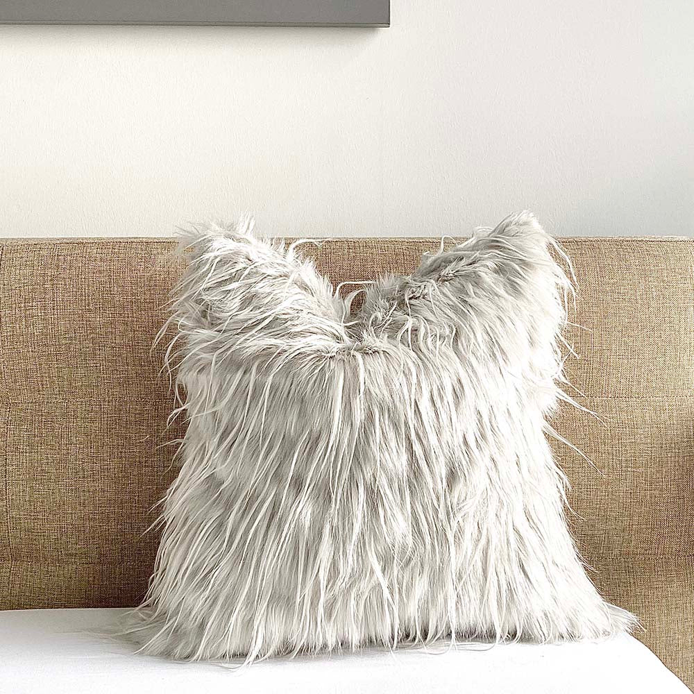 Fake fur pillow online covers