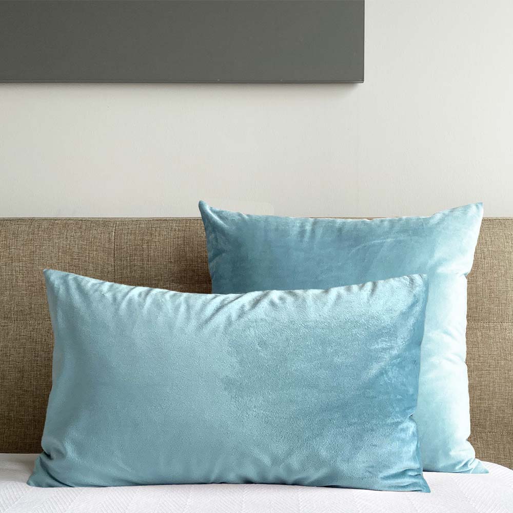 Velour pillow shop case