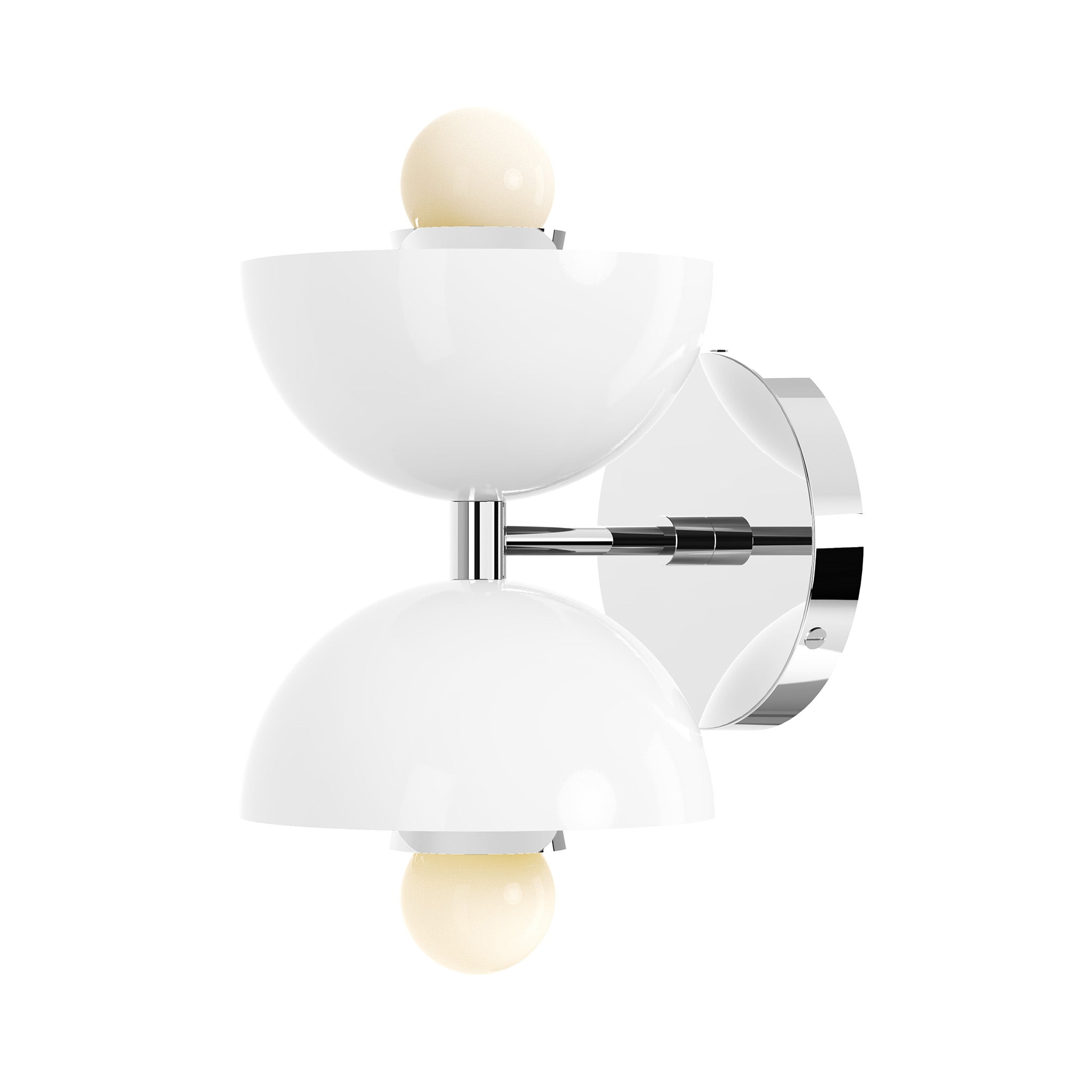 nickel white color amigo sconce dutton brown lighting