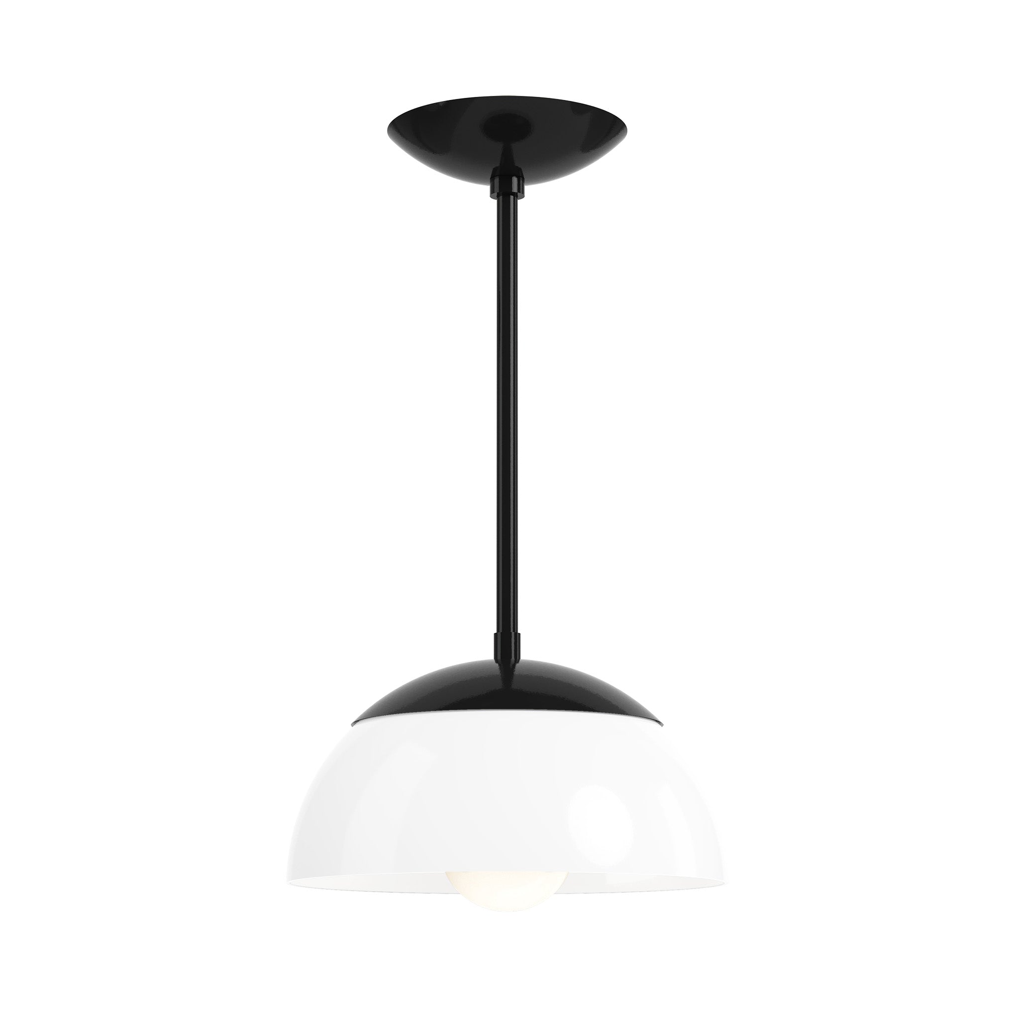 black white color cadbury pendant 10" dutton brown lighting