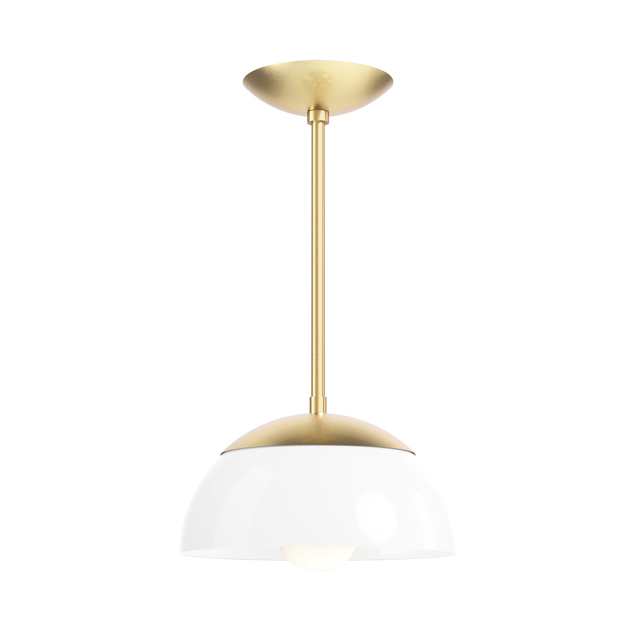 brass white color cadbury pendant 10" dutton brown lighting  