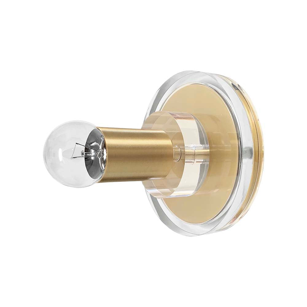 Brass Lepore sconce Dutton Brown lighting