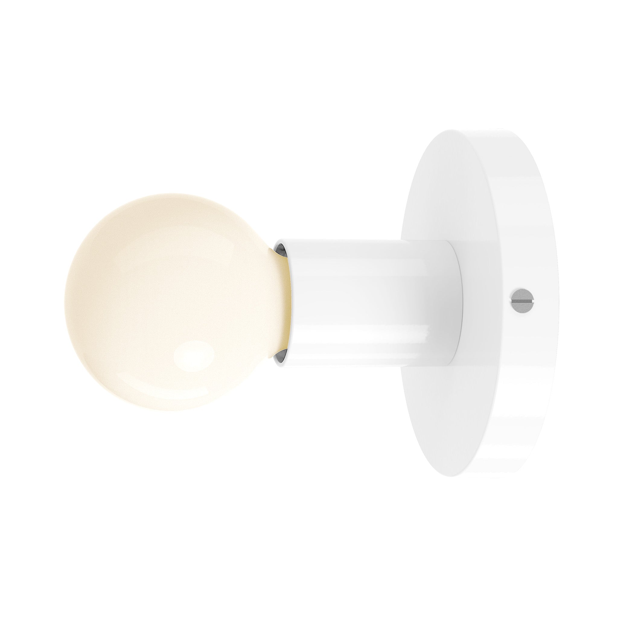 nickel white color twink sconce dutton brown lighting