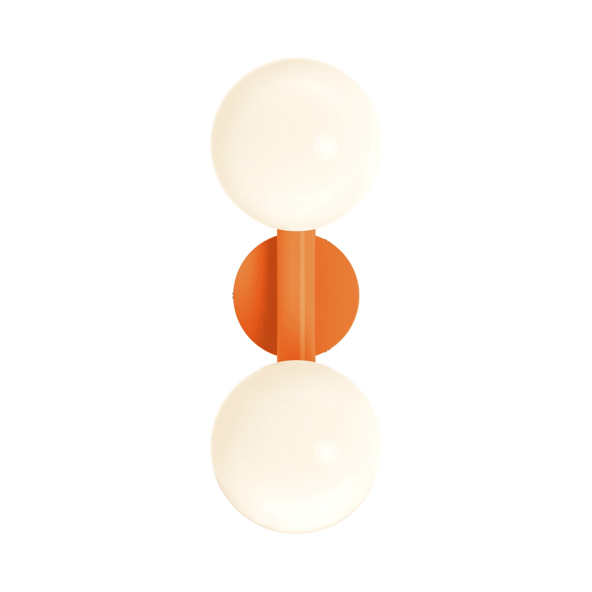 Orange color Icon 2 sconce Dutton Brown lighting