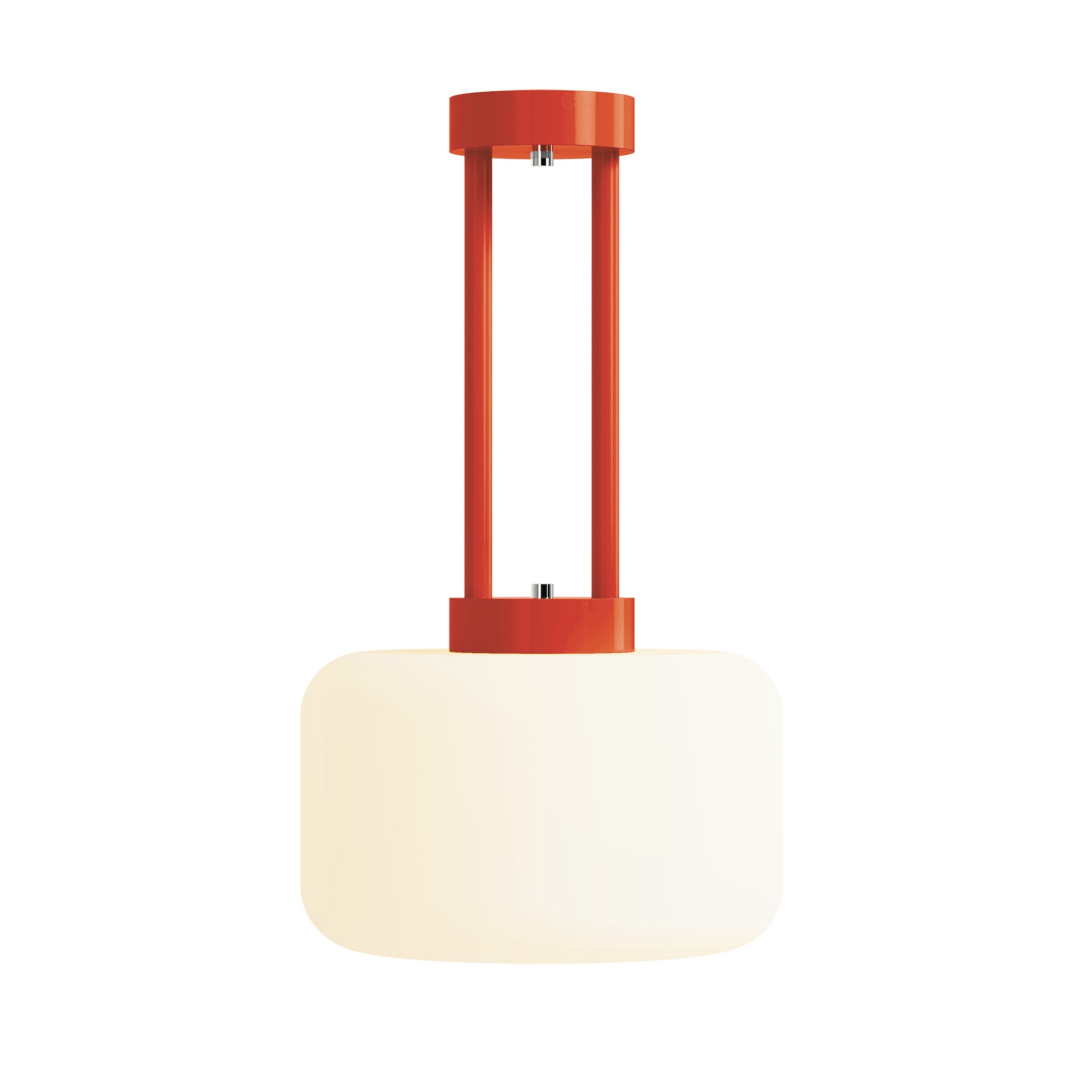 nickel and riding hood red maxo color pendant dutton brown lighting