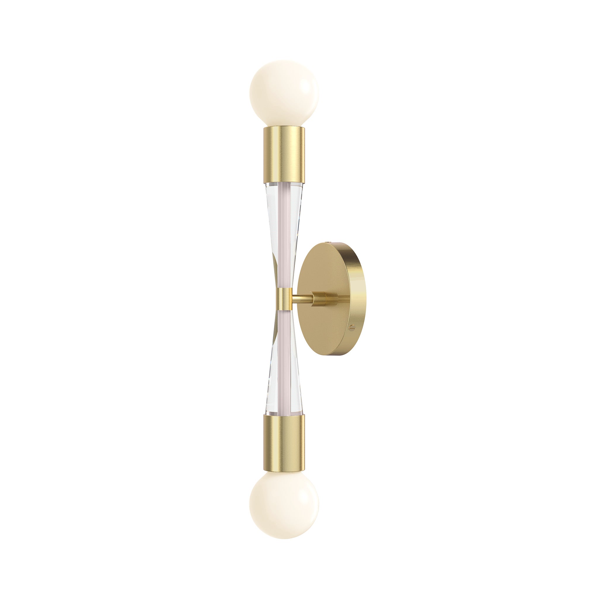 brass barely color phoenix sconce dutton brown lighting