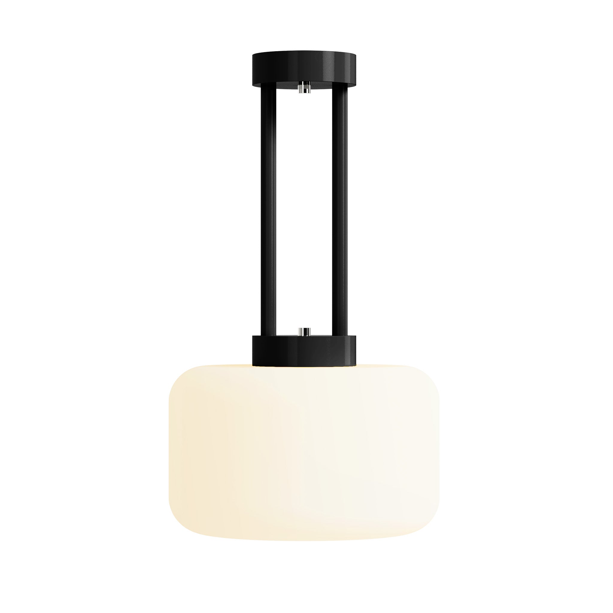 nickel and black maxo color pendant dutton brown lighting
