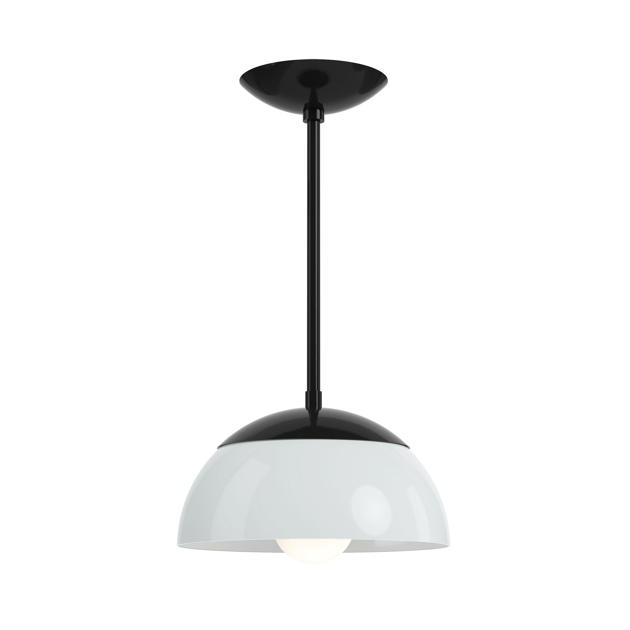 black chalk color cadbury pendant 10" dutton brown lighting