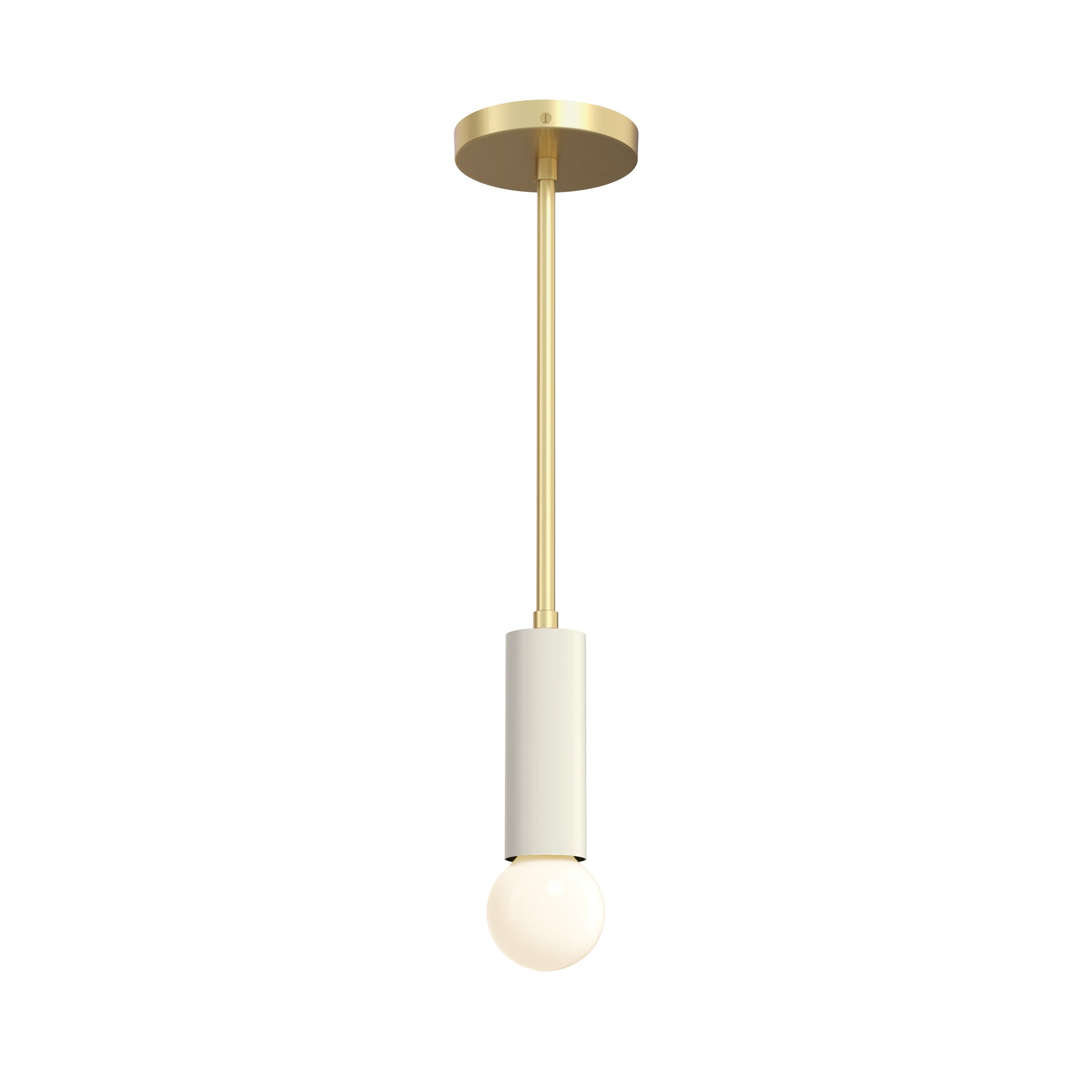 brass bone color eureka pendant dutton brown lighting