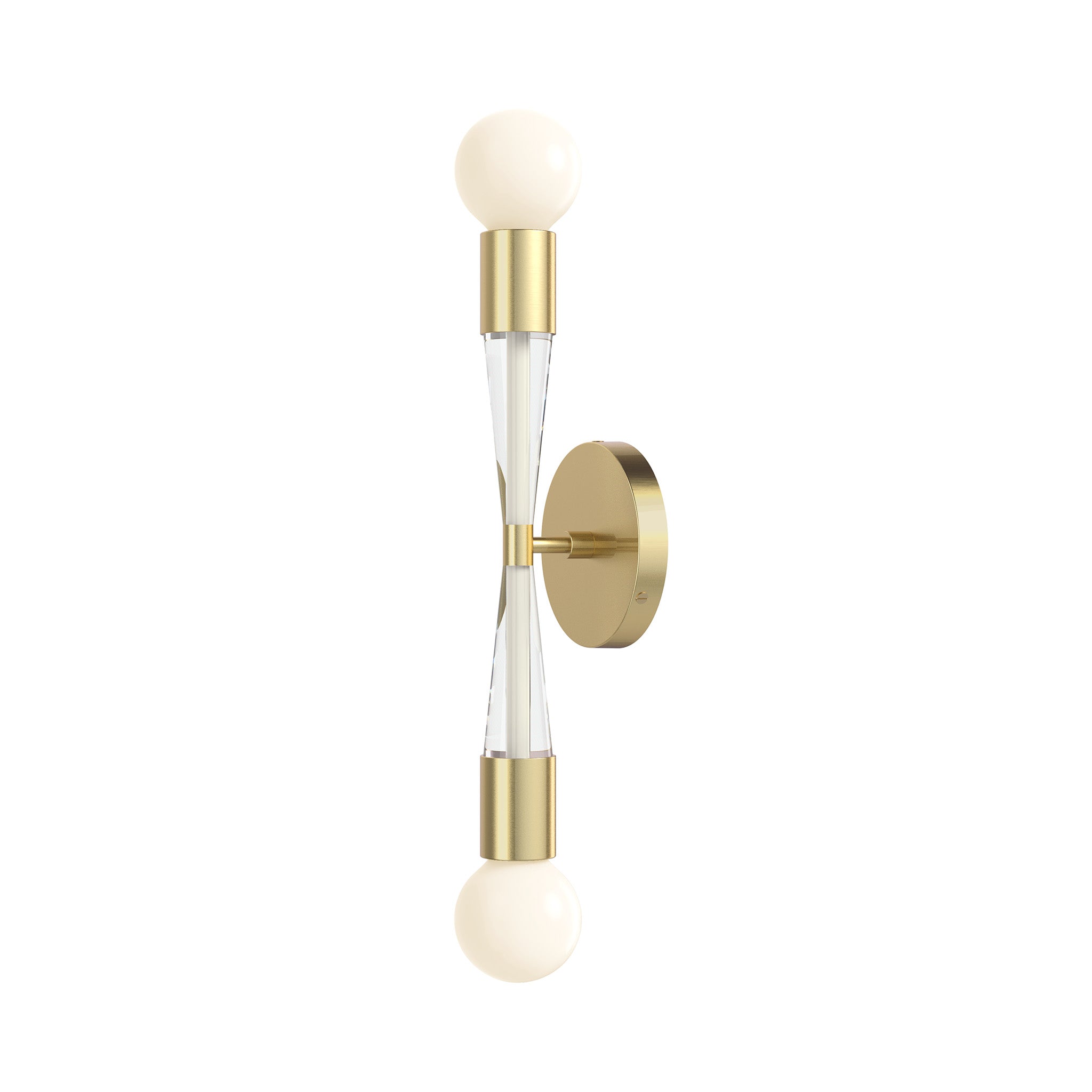 brass bone color phoenix sconce dutton brown lighting