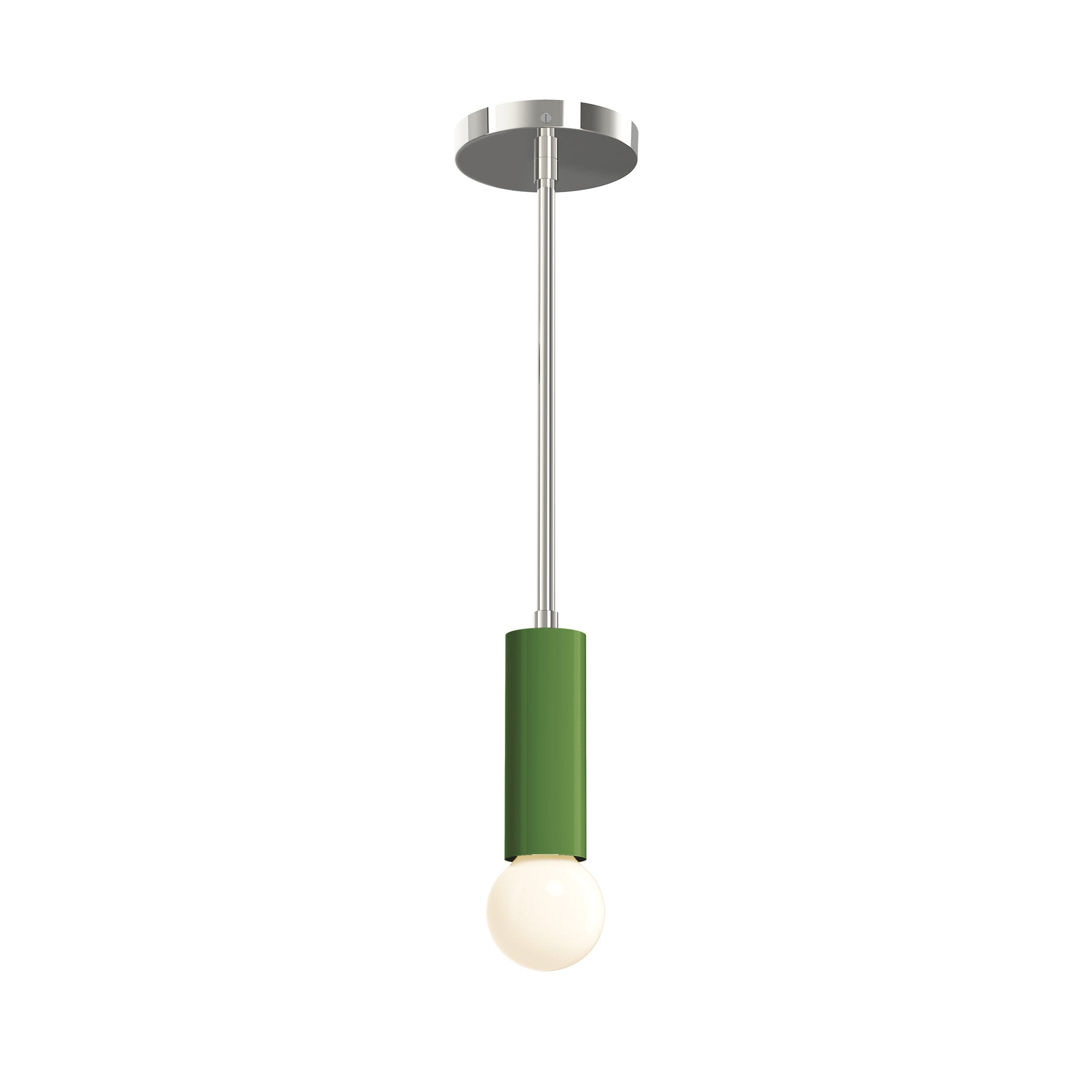 nickel python green color eureka pendant dutton brown lighting