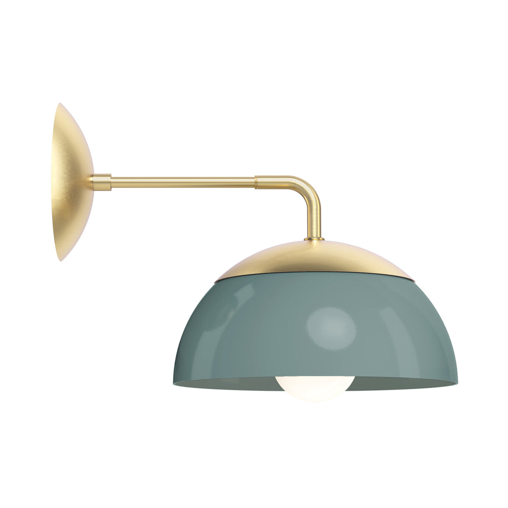 Color Cadbury Dome Wall Sconce 10