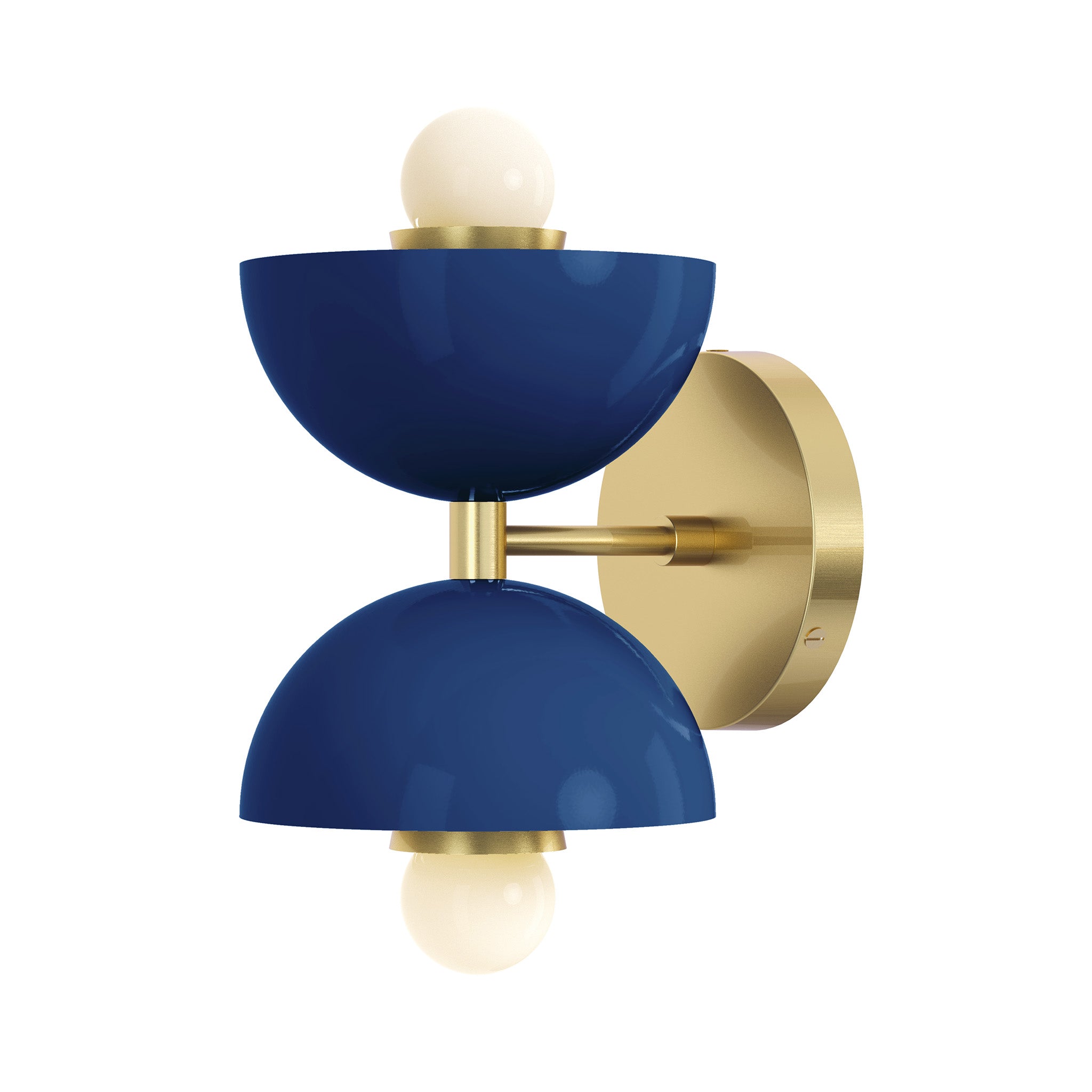 brass cobalt color amigo sconce dutton brown lighting