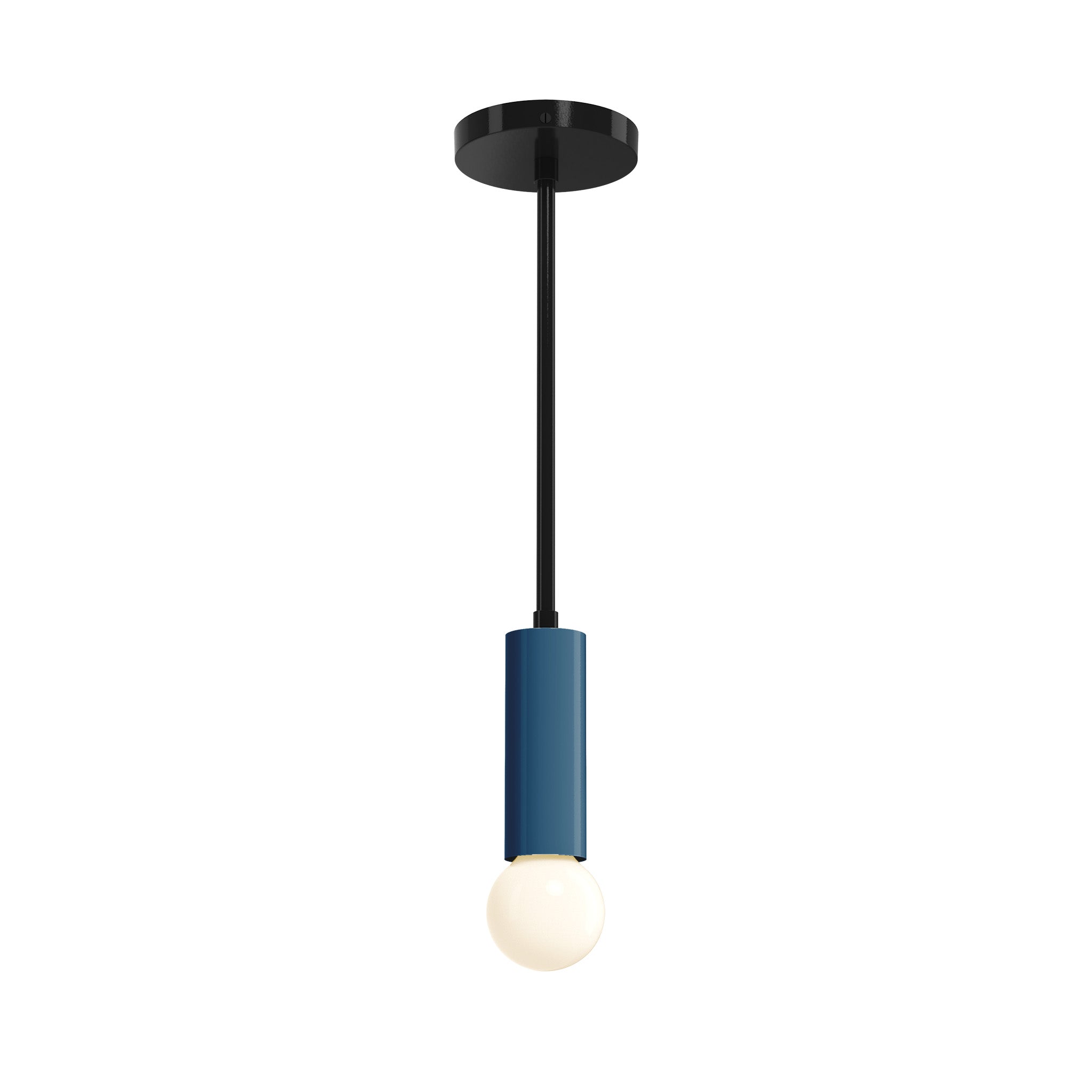 black slate blue color eureka pendant dutton brown lighting