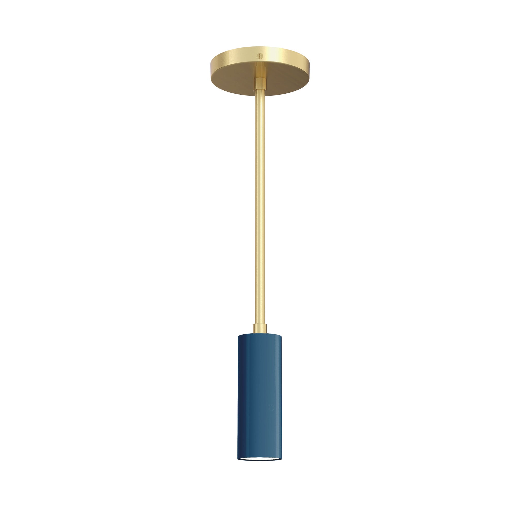 brass slate blue color reader pendant dutton brown lighting