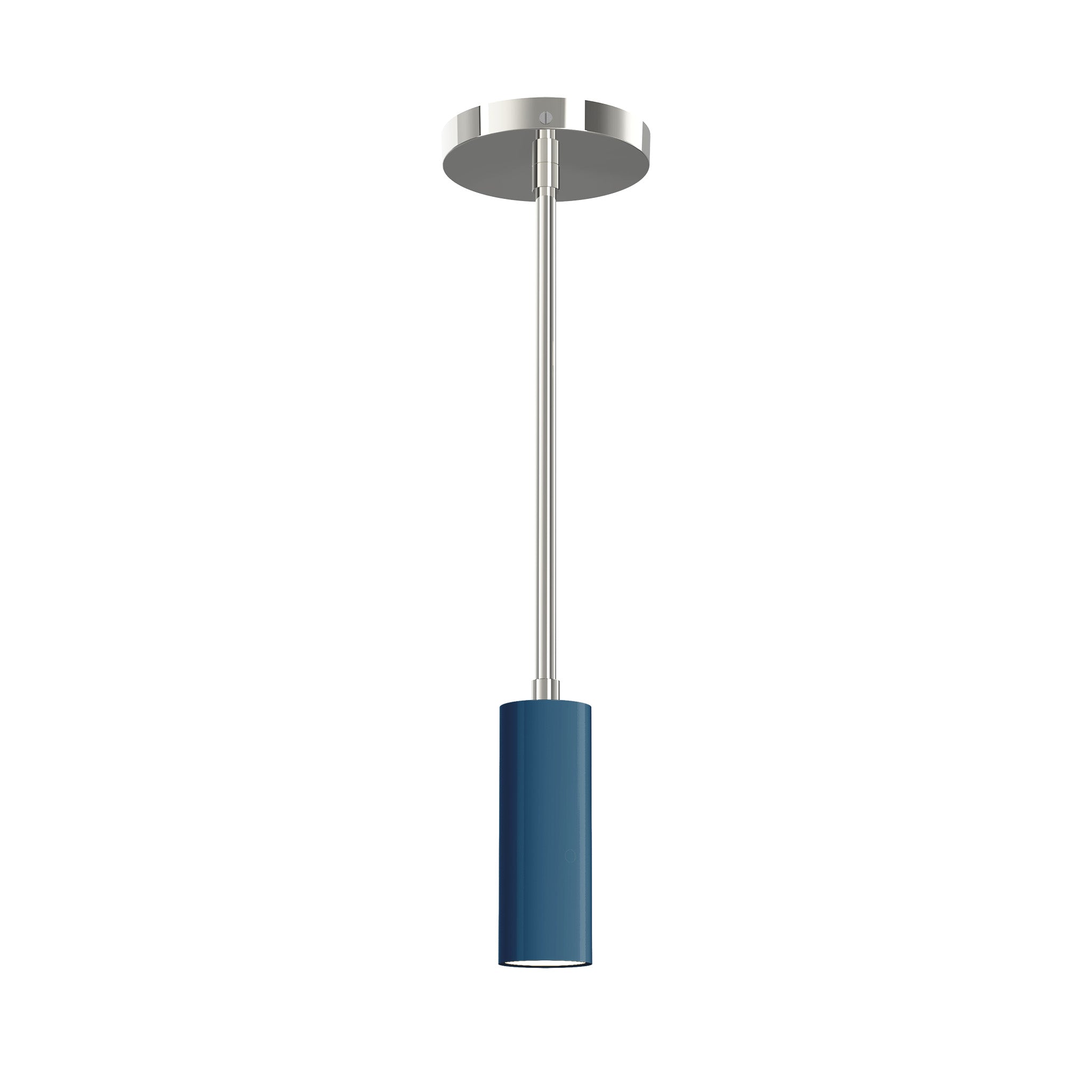 nickel slate blue color reader pendant dutton brown lighting