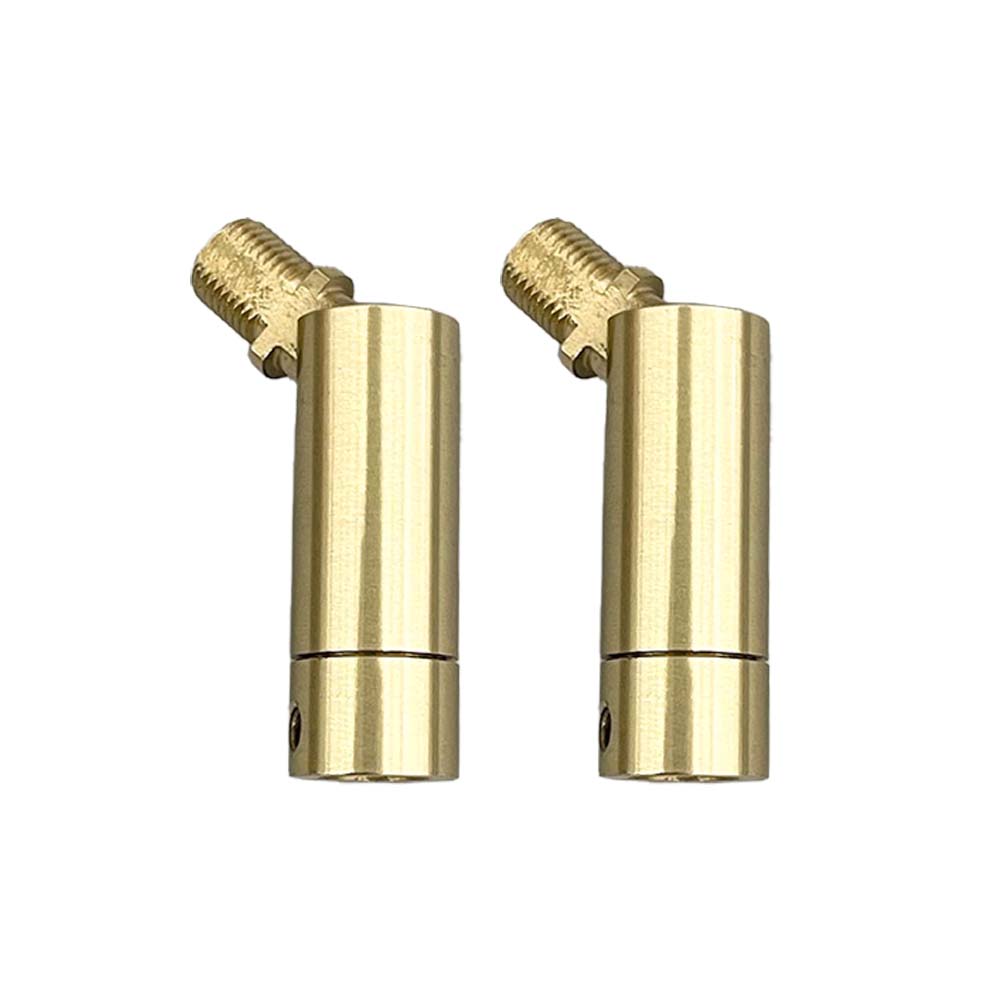 two brass hang-straights SJ2 Style 2