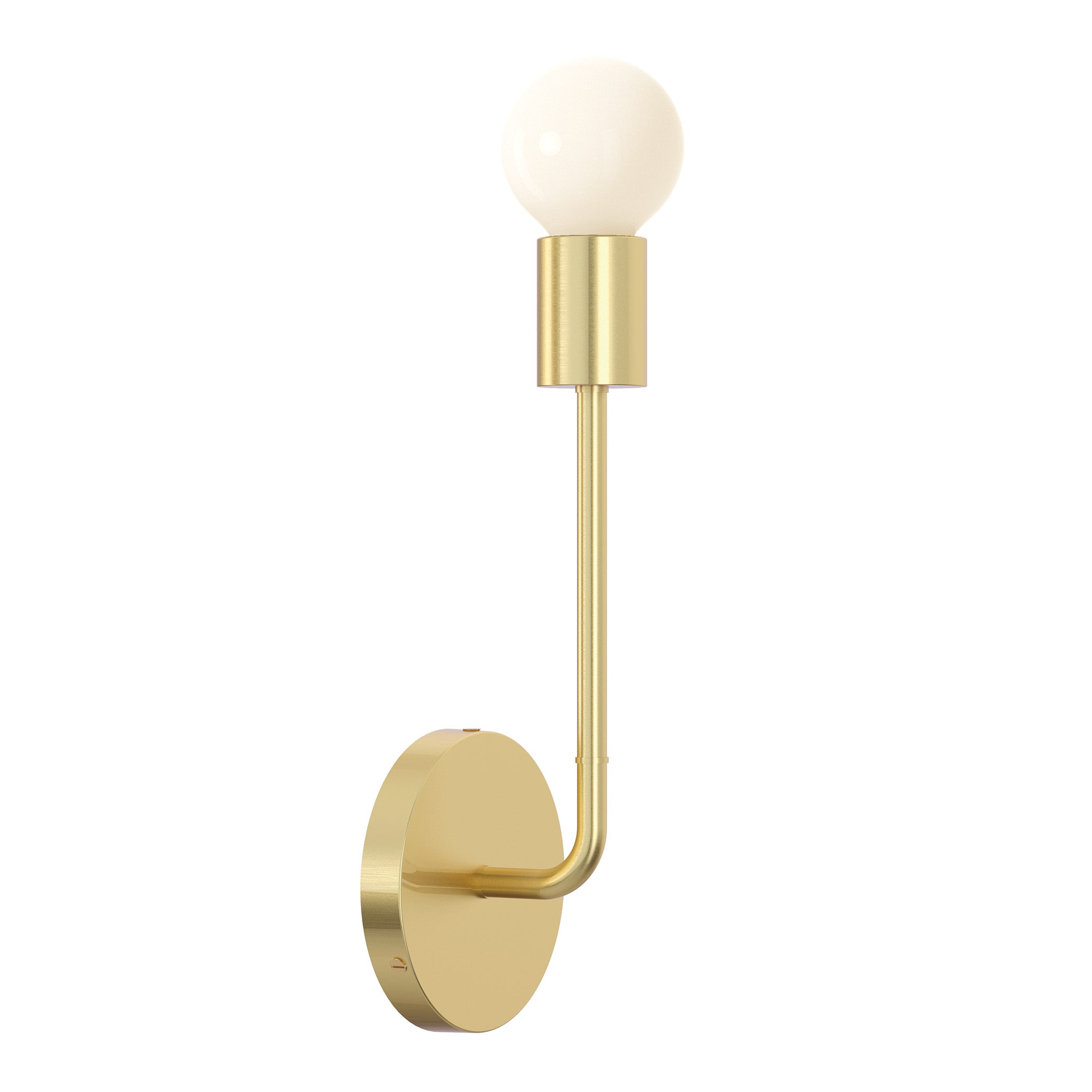 Brass Tall Snug sconce Dutton Brown lighting