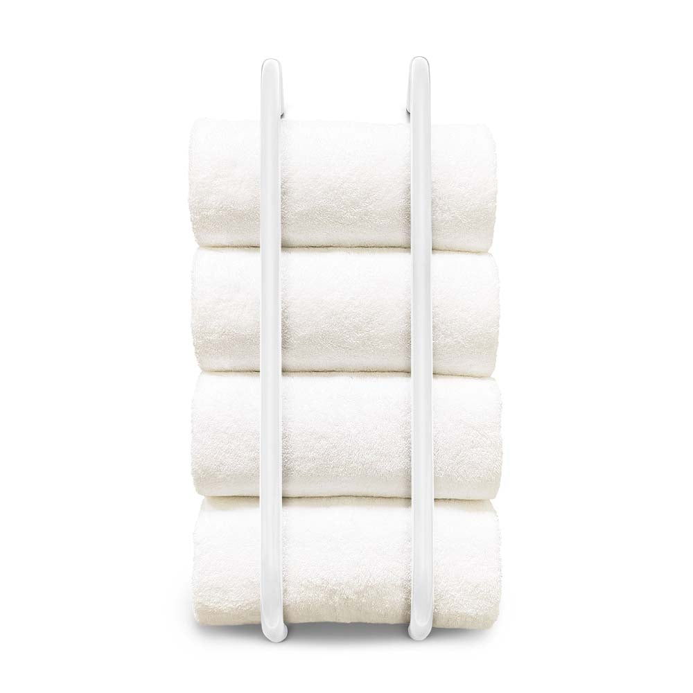 White 2025 towel rack